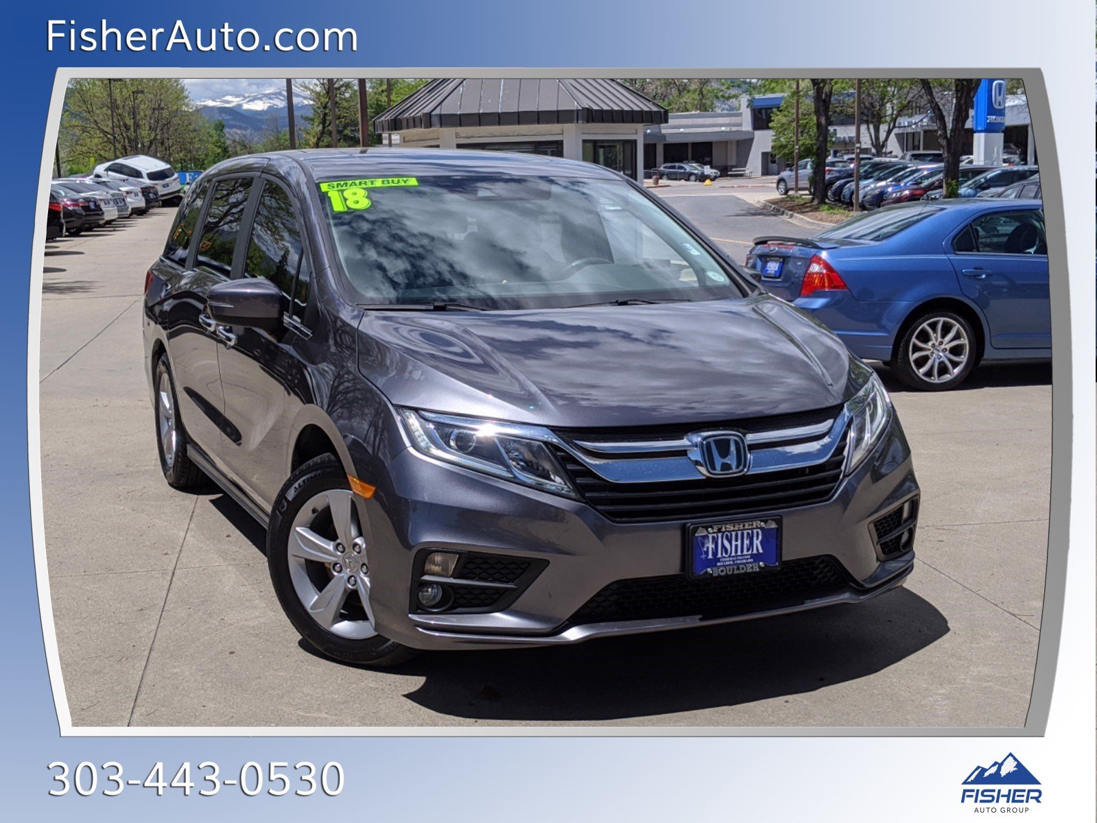 Pre-Owned 2018 Honda Odyssey EX-L Auto Mini-van, Passenger in Boulder ...