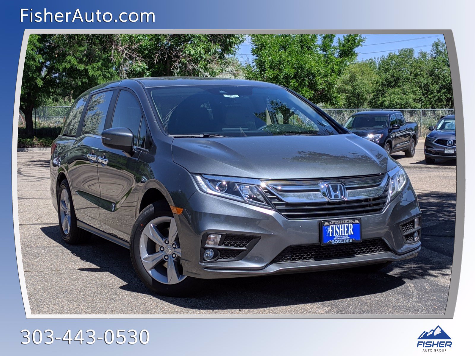 New 2020 Honda Odyssey EX-L w/Navi/RES Mini-van, Passenger in Boulder ...