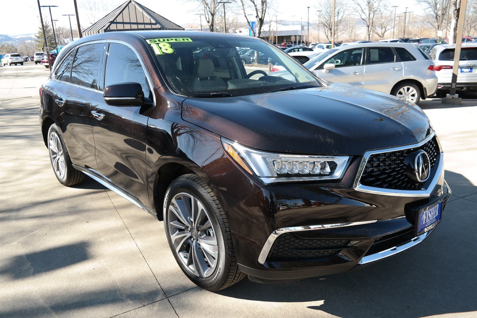 Pre-Owned 2018 Acura MDX SH-AWD w/Technology Pkg Sport Utility in ...